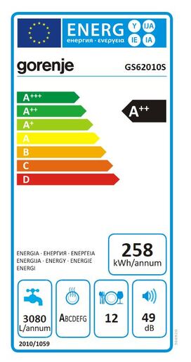 Gorenje perilica posuđa GS62010S