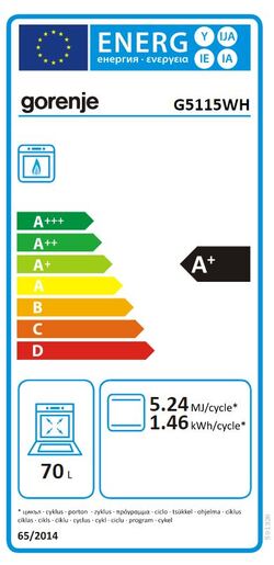 Gorenje štednjak G5115WH