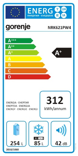 Gorenje hladnjak NRK621PW4
