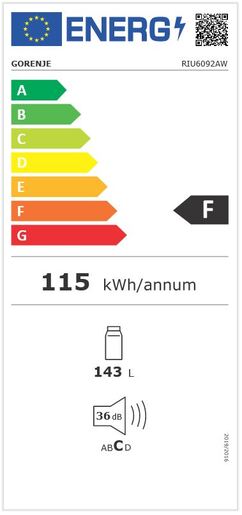 Gorenje ugradni frižider RIU6092AW