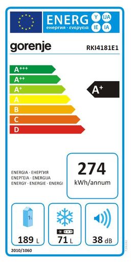 Gorenje hladnjak RKI4181E1