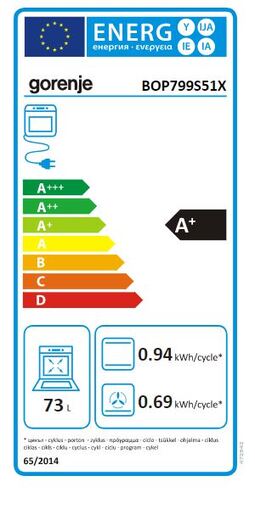 Gorenje pećnica BOP799S51X