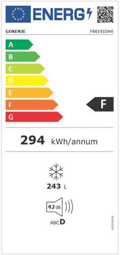 Gorenje zamrzivač FN6191DHX