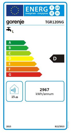 Gorenje bojler TGR 120 NG