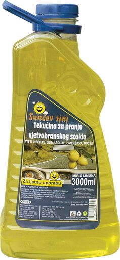 Tekućina za staklo ljetna - limun 3L