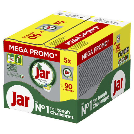 Jar platinum lemon 5x18 megabox