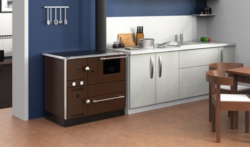 Alfa štednjak TERM 27 lijevi Smeđa