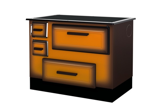 Alfa štednjak 55 ECO smeđi desni Smeđa