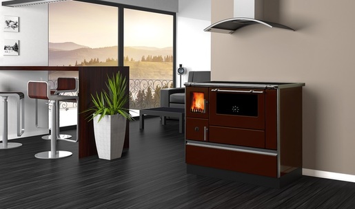 Alfa štednjak 90 DOMINANT ECO desni Smeđa