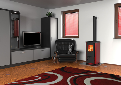 Alfa peć ELITA 2 ECO Crvena