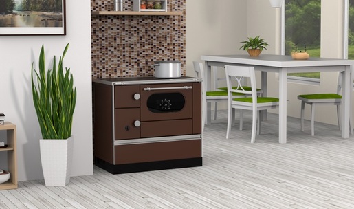 Alfa štednjak 90 FAVORIT ECO desni Smeđa