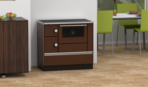 Alfa štednjak 90 HET ETAŽ desni Smeđa