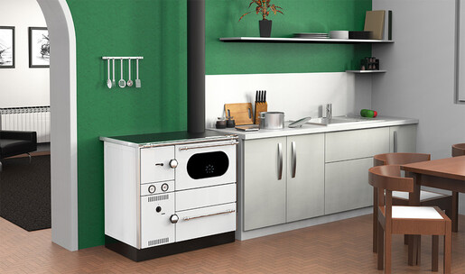 Alfa štednjak TERM 20 ECO desni Bijela