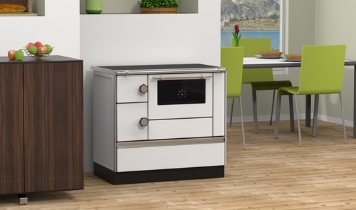 Alfa štednjak 90 HET ETAŽ lijevi Bijela