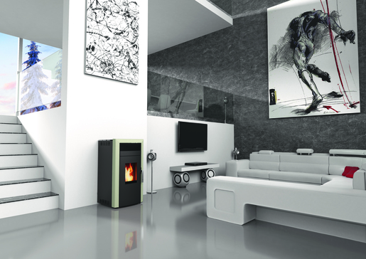 Alfa peć na pelete COMMO 15 ECO Kw Bež