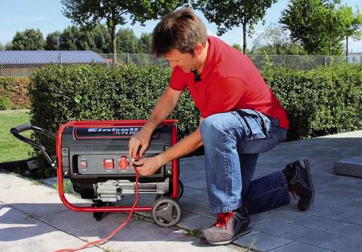 EINHELL TC-PG 3500 W, agregat za struju (230 V, 50 Hz, 2600 W, 11.3 A, četverotaktni benzinski motor, 2 utičnice, 15L spremnik, 10.7h rada)