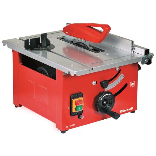 EINHELL stolna kružna pila TC-TS 1200 (900 W/1200 W, visina reza 45 mm, veličina stola 525 x 400 mm)