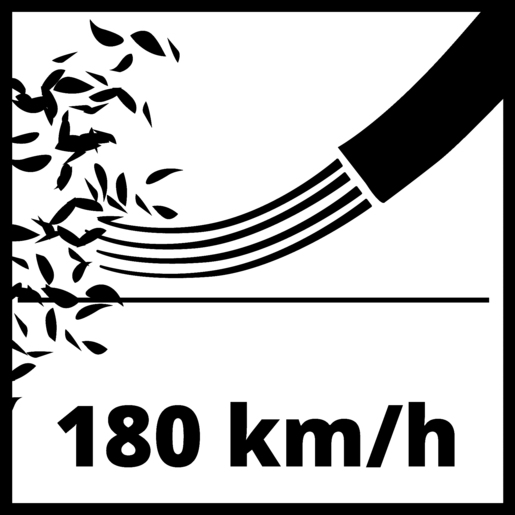 EINHELL akumulatorski puhač TE-CB 18/180 Li - Solo Power X-Change, bez baterije i punjača