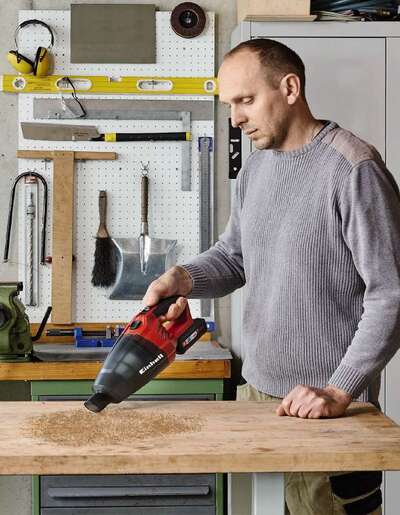 EINHELL akumulatorski ručni usisavač TE-VC 18 Li - Solo Power X-Change, bez baterije i punjača (18 V, 4.2 kPa, 540 ml)