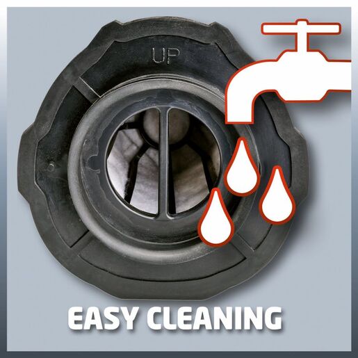 EINHELL akumulatorski ručni usisavač TE-VC 18 Li - Solo Power X-Change, bez baterije i punjača (18 V, 4.2 kPa, 540 ml)