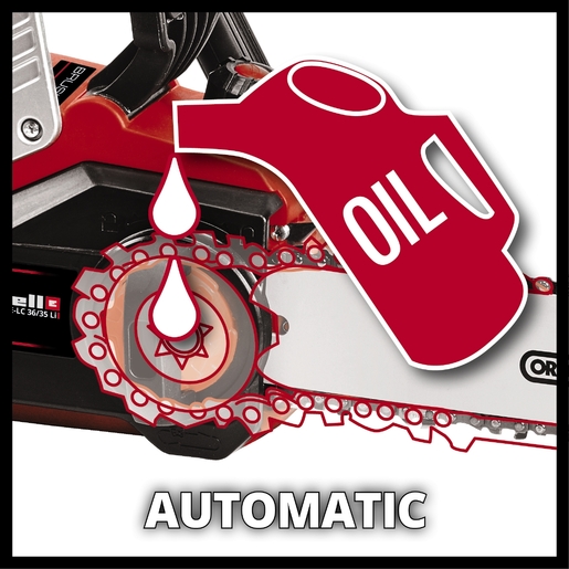 EINHELL akumulatorska lančana pila GE-LC 36/35 Li - Power X-Change - SOLO ALAT (bez baterije i punjača)