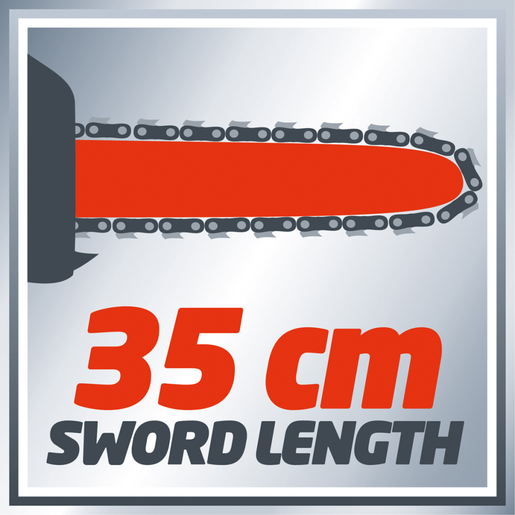 EINHELL motorna pila GC-PC 1235 I (1,2 kW, 35 cm duljina mača, Oregon mač i lanac)