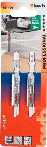 KWB List za ubodnu pilu, 77/50 mm, BIM, za metal, fini, 2/1