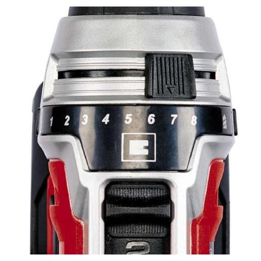 EINHELL set aku bušilica TE-CD 18 Li E + radio TE-CR 18 L + Starter set 3,0 Ah - Power X-Change