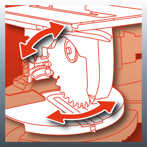 EINHELL kombinirana kružna pila TC-MS 2513 T