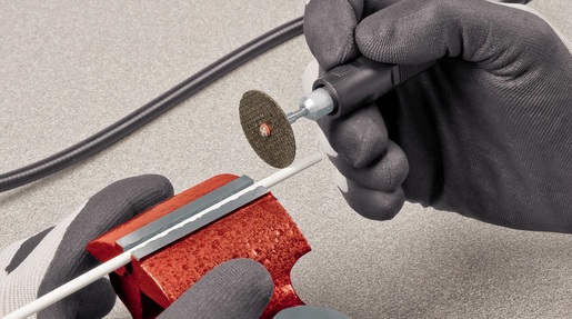 EINHELL TH-XG 75 Kit, višenamjenska stolna brusilica (120 W, 100 dijelni set pribora u drvenom kovčegu)