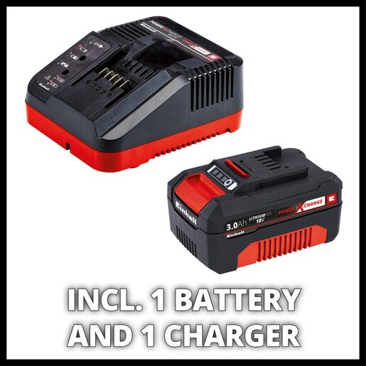 Einhell akumulatorska kosilica brushless GE-CM 18/30 Li Kit / 1 x baterija 3.0 Ah + 1 x punjač