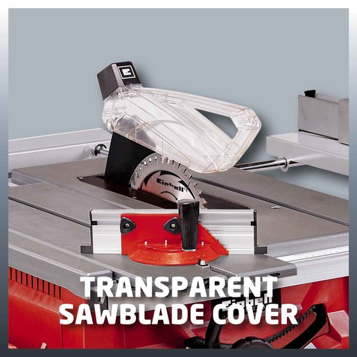 EINHELL stolna kružna pila s postoljem TE-CC 2025 UF (1500 W / 2000 W, visina reza 78 mm, rezni list Ø250 mm, veličina stola 645 x 530 mm)