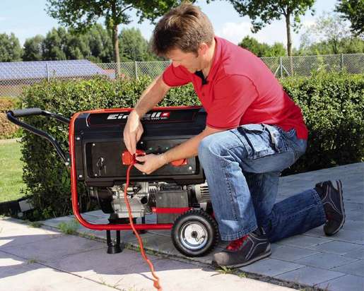 EINHELL TC-PG 5500 WD, agregat za struju (230V / 400V, 50 Hz, maks. 3300 W / 5500 W, 13 A / 5.2 A, 7 kW, 11.4 h)