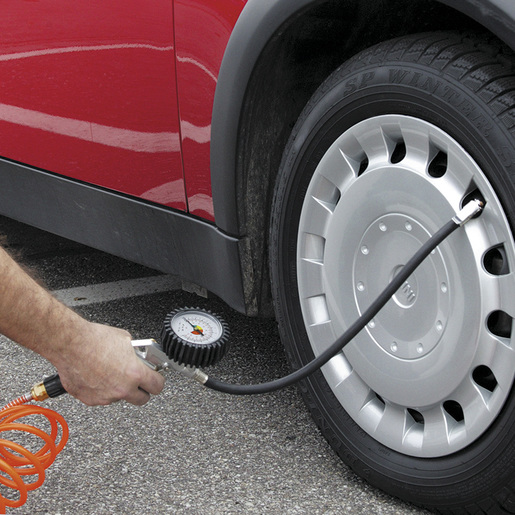 EINHELL nastavak za pumpanje guma s manometrom