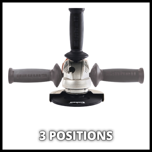 EINHELL kutna brusilica u setu TE-AG 125 CE