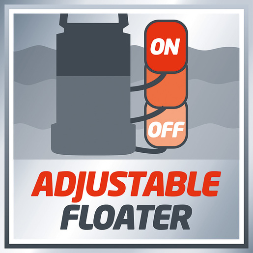 Einhell potopna pumpa za čistu vodu GC-SP 3580 LL (350 W, 8000 l/h, 7.5 metara dostavna visina)