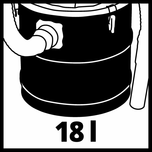 EINHELL usisavač pepela TC-AC 1618 D