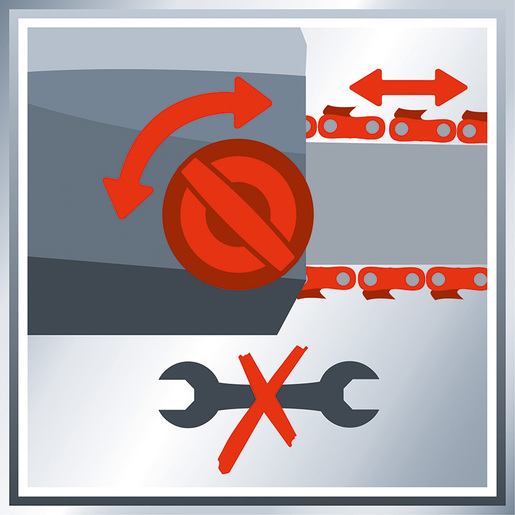 EINHELL akumulatorska lančana pila GE-LC 18 Li - Solo Power X-Change, bez baterije i punjača (18V, 230 mm duljina reza, Oregon vodilica i lanac)