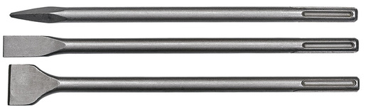 EINHELL SDS MAX set ravnih dlijeta i dlijeta sa špicom, 3 dijela, za čekić bušilice