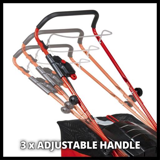 EINHELL akumulatorska kosilica GE-CM 36/47 HW Li (18V+18V) Power X-Change (2x18 V, 2x4.0 Ah, 47 cm, 75 L)