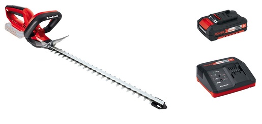 EINHELL set akumulatorske škare za živicu GE-CH 1846 Li + 2.0 Ah baterija + punjač - Power X-Change