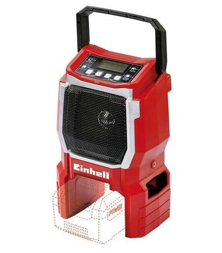EINHELL set akumulatorska bušilica TE-CD 18 Li + akumulatorski radio TE-CR 18 Li + 2.0 Ah baterija + punjač - Power X-Change