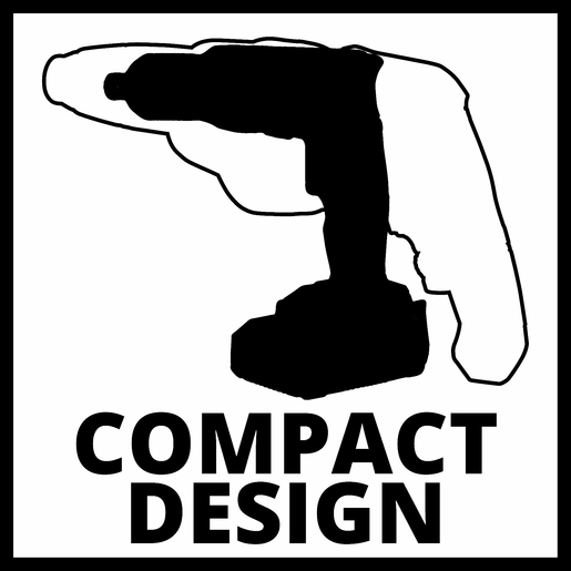 EINHELL akumulatorski odvijač TE-DY 18 Li - SOLO