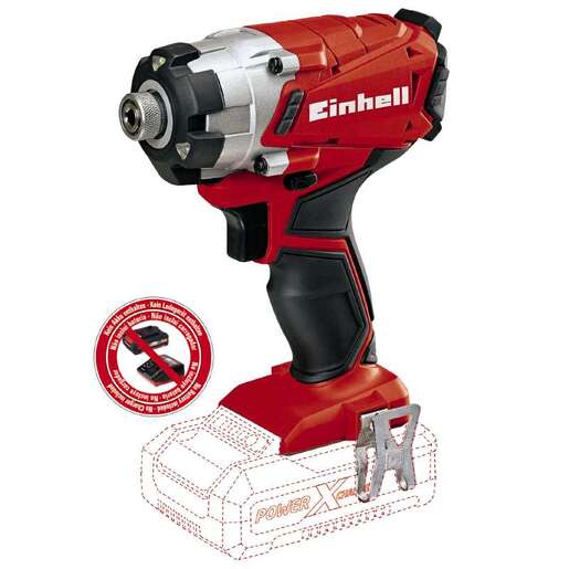 EINHELL akumulatorski odvijač TE-CI 18/1 Li - Solo Power X-Change, bez baterije i punjača (18 V, 140 Nm, 0-2300 o/min-1)