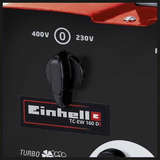 EINHELL TC-EW 160 D, aparat za elektrolučno zavarivanje (230V/400V, 55-160A, Elektrode: Ø 1.6 - 4 mm)