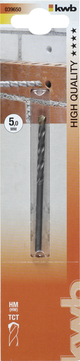 KWB HM-TCT svrdlo za beton 5.0mm