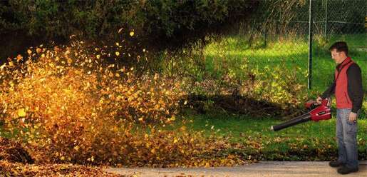 EINHELL akumulatorski puhač lišća GE-LB 36 Li E - Solo Power X-Change, bez baterije i punjača (2x18V, Li-Ion, 150 km/h, 21000 min-1)