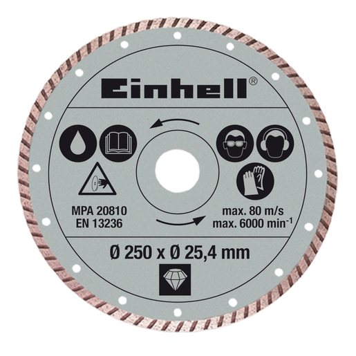 EINHELL dijamantna rezna ploča 250x25.4 mm za RT-SC 570 L