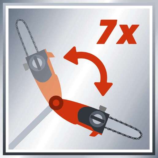 EINHELL nastavak za aku teleskopske škare za živicu GE-LC 18 Li T Power X-Change( 170 mm, 3.76 m/s) 183- 277 cm)