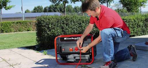 EINHELL TC-PG 2500, agregat za struju (230 V, 50 Hz, 2100 W, četverotaktni benzinski motor, 2 utičnice, 15L spremnik, 12.5h rada)